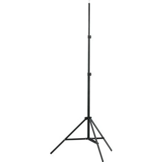 vidaXL Light Stand Height 78-210 cm - Black