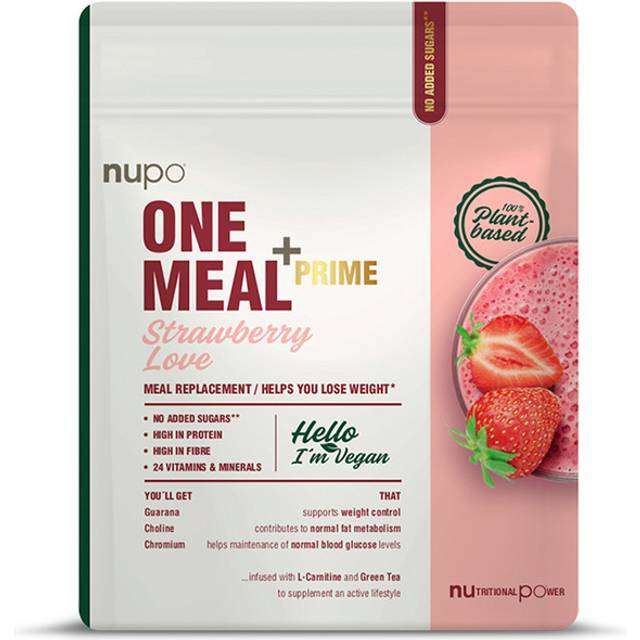 Nupo One Meal +Prime Strawberry Love - 360 g