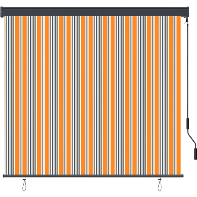 vidaXL Outdoor Roller Blind 170x250 cm Anthracite