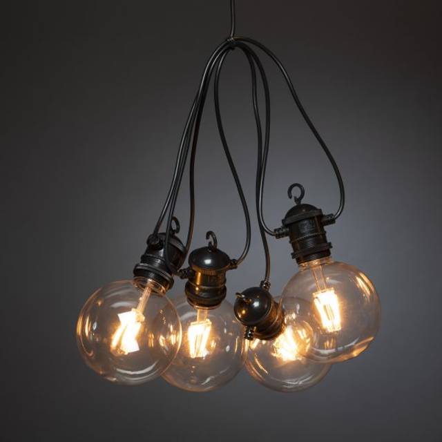 Ljusslinga Amber 10 LED Utbytbar Konstsmide