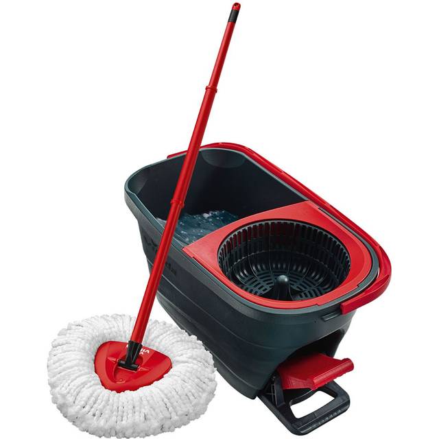 Vileda Turbo Smart Golvtvättare, Polyester Mikrofiber med pedalsystem, ‎Standard