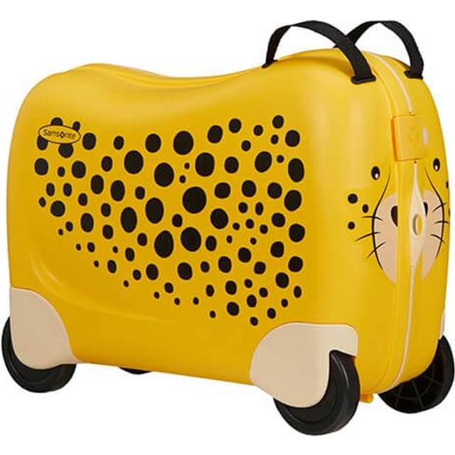 Samsonite Dream Rider - Barnbarn, 51 cm, 28 L, gul (Cheetah C.)