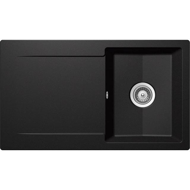 Schock Single Bowl Inset Kitchen Sink - Nero (780mm L X 500mm W)