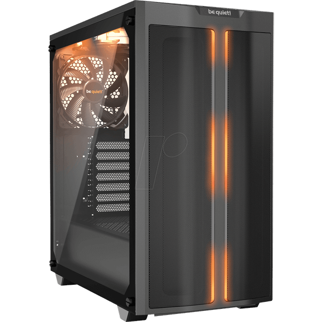 Be Quiet! Pure Base 500DX Black: A Glassy Case with ARGB Lighting and USB-C