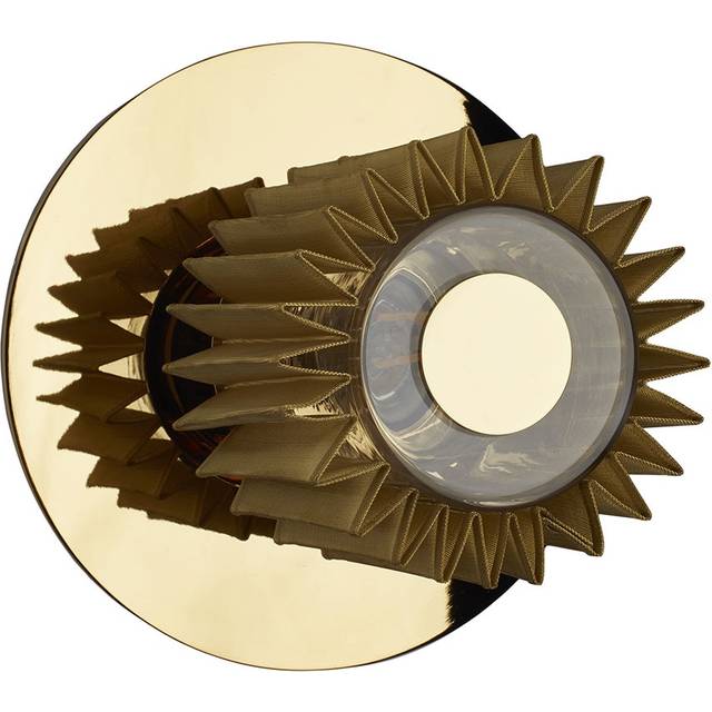 In The Sun 190 Wall Lamp, Gold/Gold