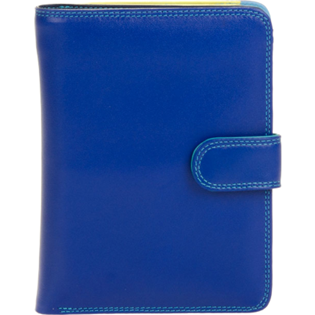 Mywalit Large Wallet wallet leather 14 cm blue