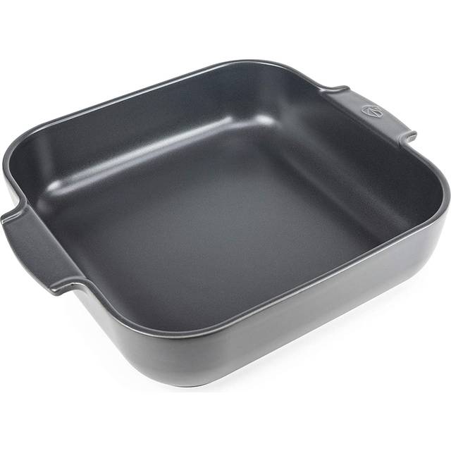 Peugeot Appolia square baking dish 36 cm slate gray - ceramic