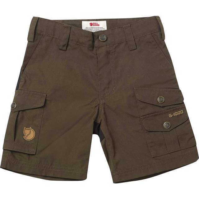 FJÄLLRÄVEN unisex barnshorts Vidda Mörk oliv 152