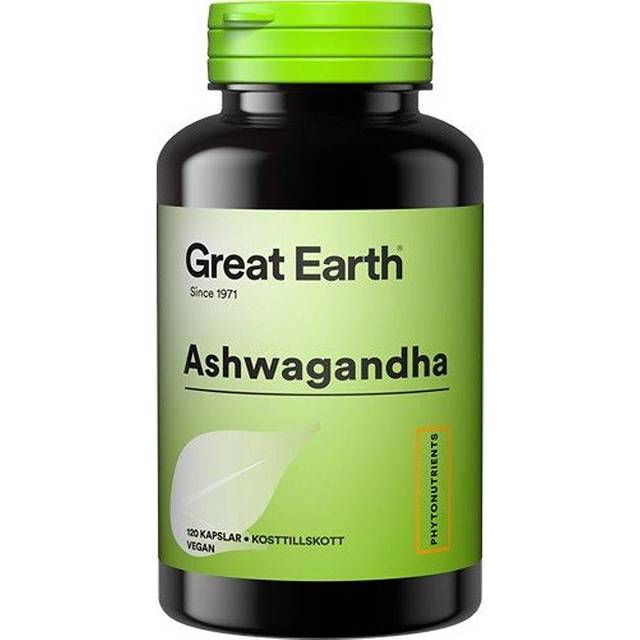 Great Earth Ashwagandha 120 kapslar