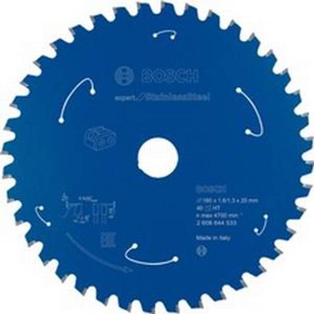 Bosch Expert Cordless Circular Saw Blade for Stainless Steel 160mm 40T 20mm