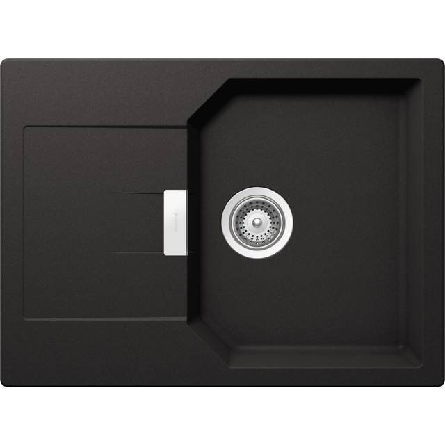 Schock Single Bowl Inset Kitchen Sink - Nero (690mm L X 510mm W)