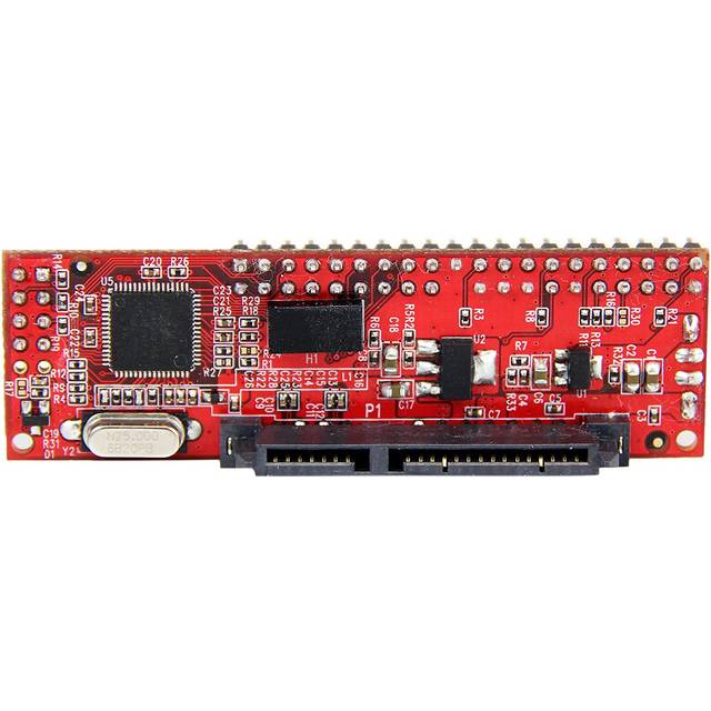 StarTech.com IDE till SATA-hårddisk eller adapter till optisk enhet - 40-stifts PATA till 2,5 tum SATA HDD/SSD/ODD-omvandlare (IDE2SAT2) - IDE till SATA-adapter (IDE2SAT2)