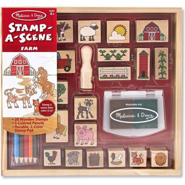 Melissa & Doug Stamp A Scene Farmyard