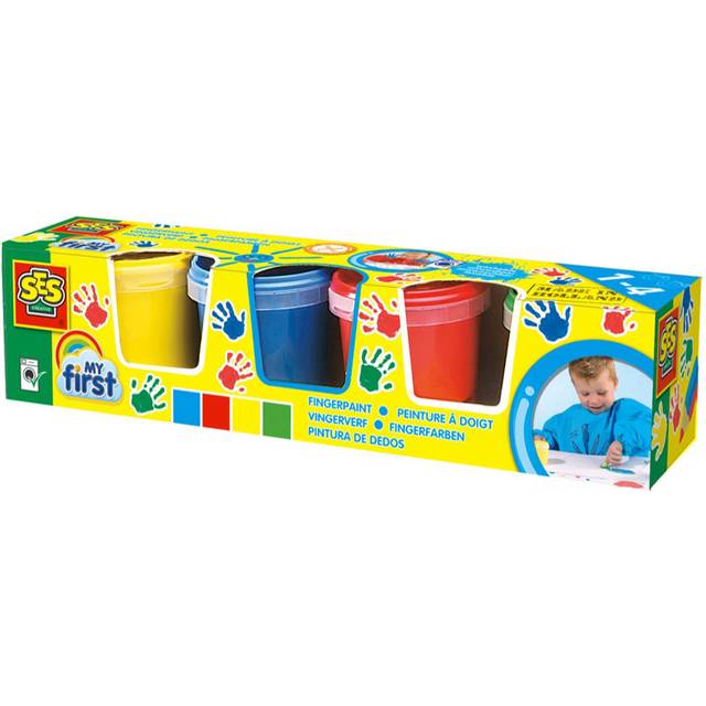 My first - Fingerpaint 4 colours x 145ml - Multi - 1 Pack
