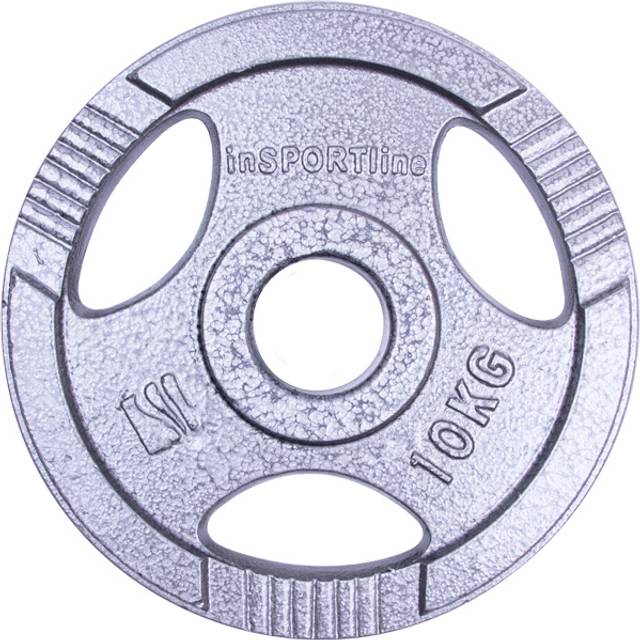 Viktskiva 50 mm med handtag (10 kg)