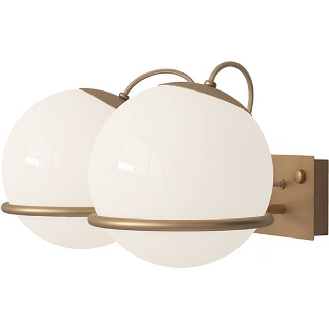Model 238/2 Wall Lamp, Champagne