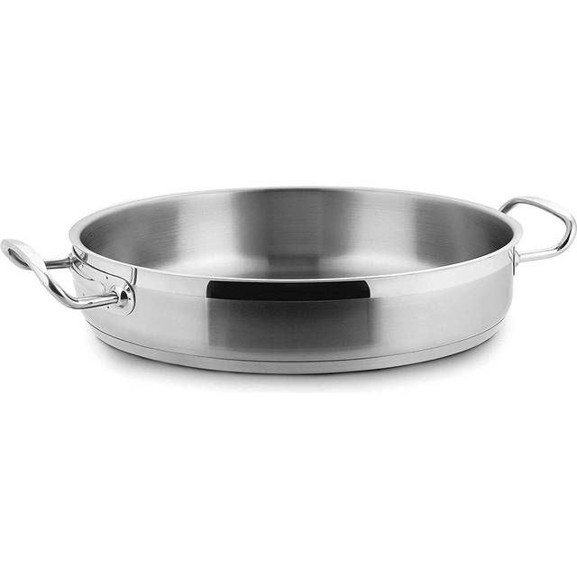 Frying pan without lid Lacor Eco-Chef 24x6 cm - Argenté - One size