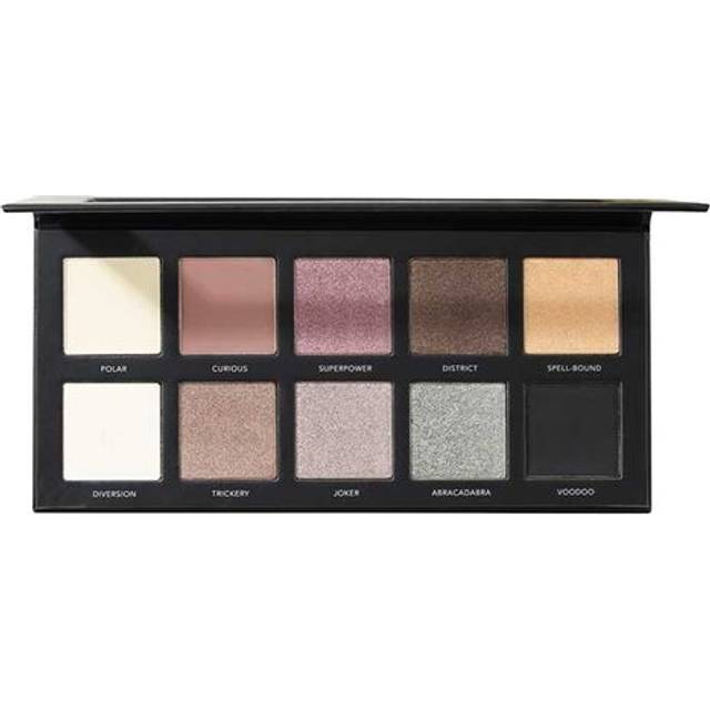 LaRoc Eyeshadow Palette - 10 Nude, Metallic Shades