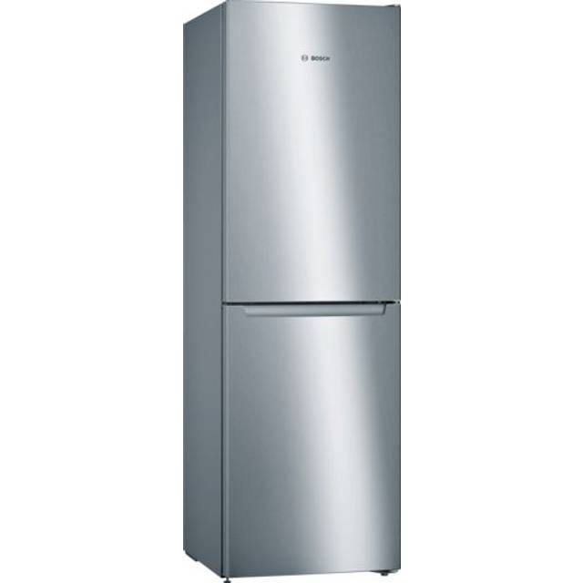 Bosch kgn34nleag - silver freestanding 50/50 frost free fridge freezer - e
