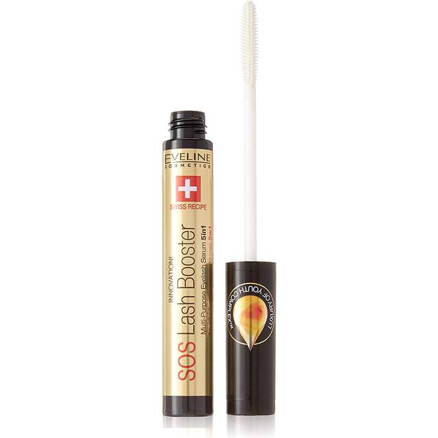 Eveline Cosmetics SOS Lash Booster Förnyande serum för tillväxt av fransar med regenererande effekt 10 ml