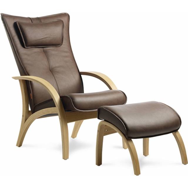 Brunstad Delta Adventure Leather Lænestol 103cm