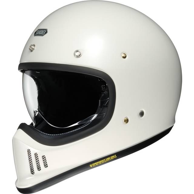 (XS, White) Shoei Ex-Zero Off White
