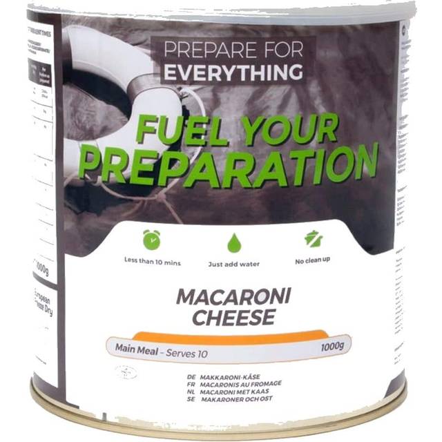 Fuel your preparation Macaroni Cheese 10 portioner | Frystorkad mat