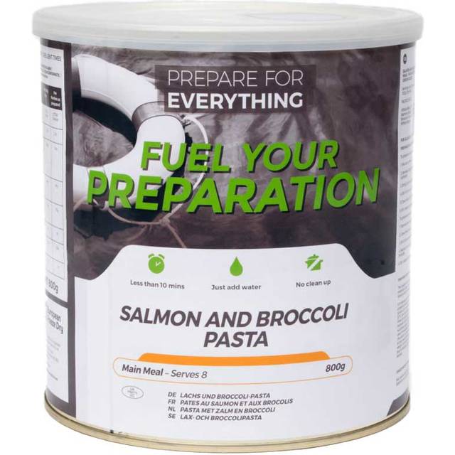 Fuel your preparation Salmon and Broccoli Pasta 8 portioner | Frystorkad mat