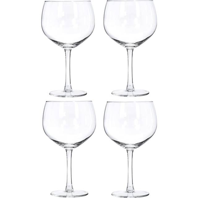 Set of 4 Jumbo Gin Glasses 650ml Gin Tonic Glass Gin Balloon