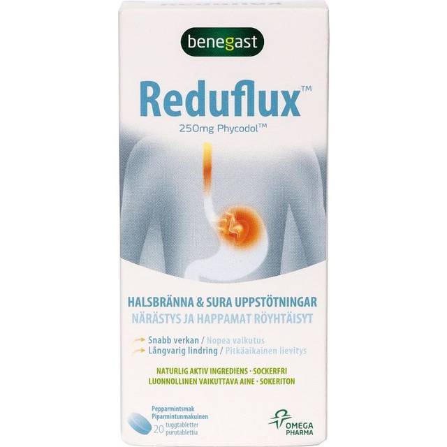 Benegast Reduflux tuggtabletter 20 st