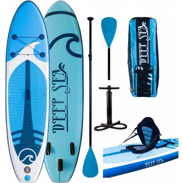 Deep Sea Deep Sea Sup Board Set Kayak Pro SUP Blue - One Size