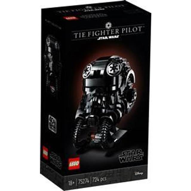 LEGO Star Wars TIE Fighter Pilot Helmet Display Set 75274