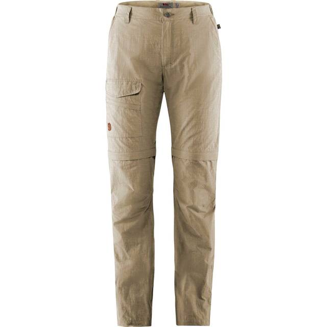 Fjällräven Travellers Mt F84759-191 Travellers MT Zip-off byxor, Kvinna, Ljus Beige, 46 Dam