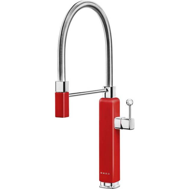 Smeg MDF50RD 50&apos;s Style Red Spray Tap