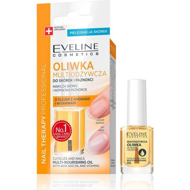 MULTI-NOURISHING OIL with AVOCADO & VITAMINS,CUTICLES & NAILS Eveline