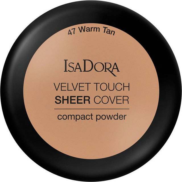 Isadora Velvet Touch Sheer Cover Compact Powder #47 Warm Tan