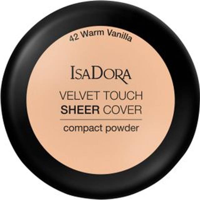 Isadora Velvet Touch Sheer Cover Compact Powder #42 Warm Vanilla