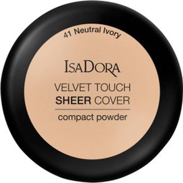 Isadora Velvet Touch Sheer Cover Compact Powder #41 Neutral Ivory