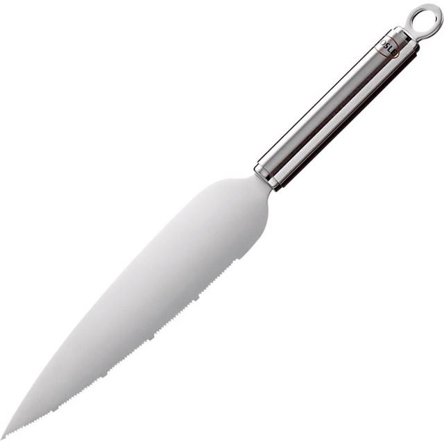 Rösle cake knife & cake lifter 30 cm with round handle - stainless steel