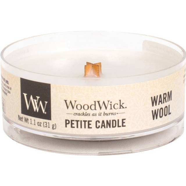 WoodWick Warm Wool Candle Petite