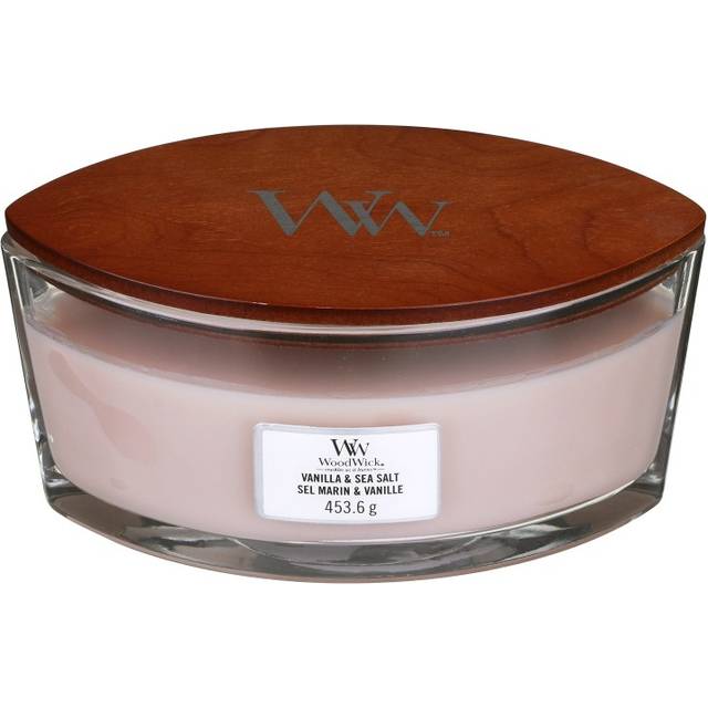 WoodWick Trilogy Ellipse Heartwick Vanilla & Sea Salt 453 g