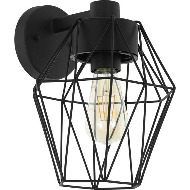Eglo Canove Exterior Wall Light - Black & White, Black