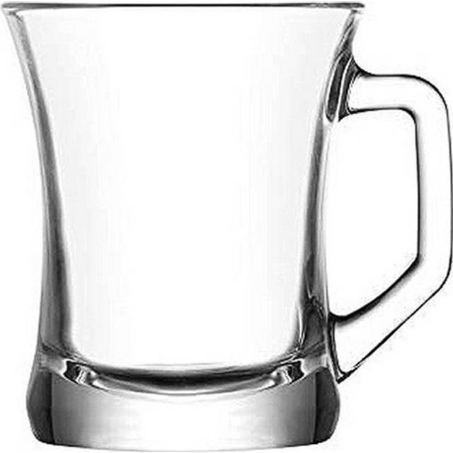 225ml Clear Zen+ Coffee Glasses - Pack of Six