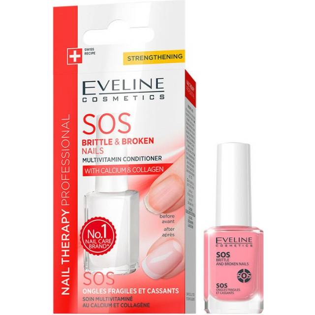 Eveline Nail Therapy Professional SOS BRITTLE & BROKEN NAILS AFTER HYBRID 12ml