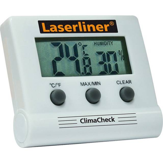 Hygrometer Laserliner ClimaCheck 20 % rF 99 % rF Kalibrerad: (ej certifierad kalibrering)