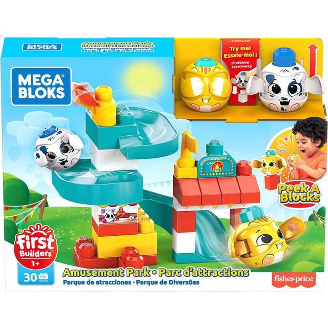 Mega Bloks GKX70 Peek A Blocks Lekstuga Byggsats
