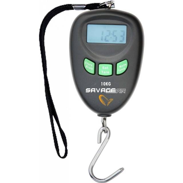Savage Gear digitaltvægt / fiskevægt, 10 kg