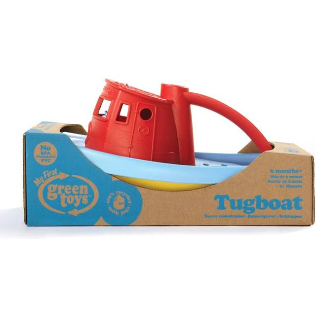 My First Green Toys - Tugboat - Baby Toys & Gifts for Babies - Fat Brain Toys