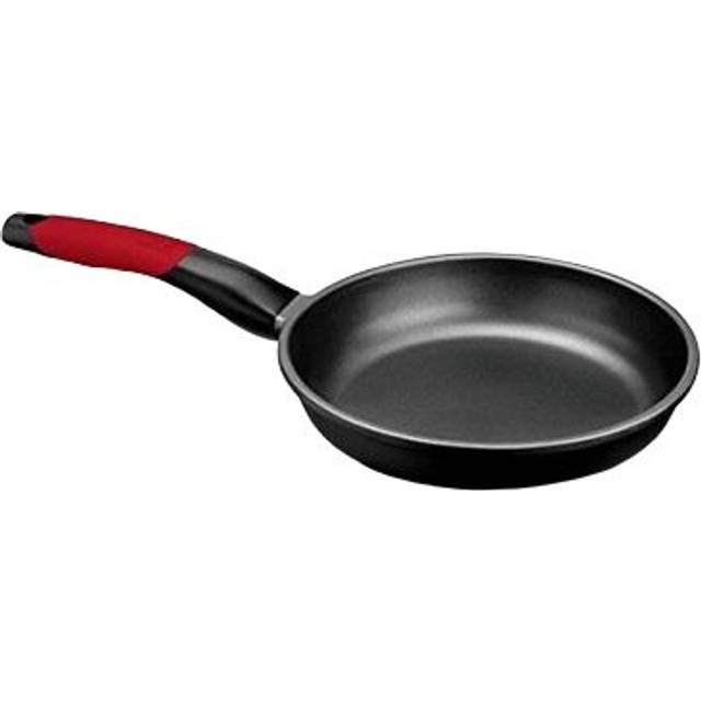 Bra Premiere | Frying Pan 28 cm, Cast Aluminium, Reinforced Non-Stick Tricapple, PFOA-Free, Suitable for All Hobs Including Induction, Red