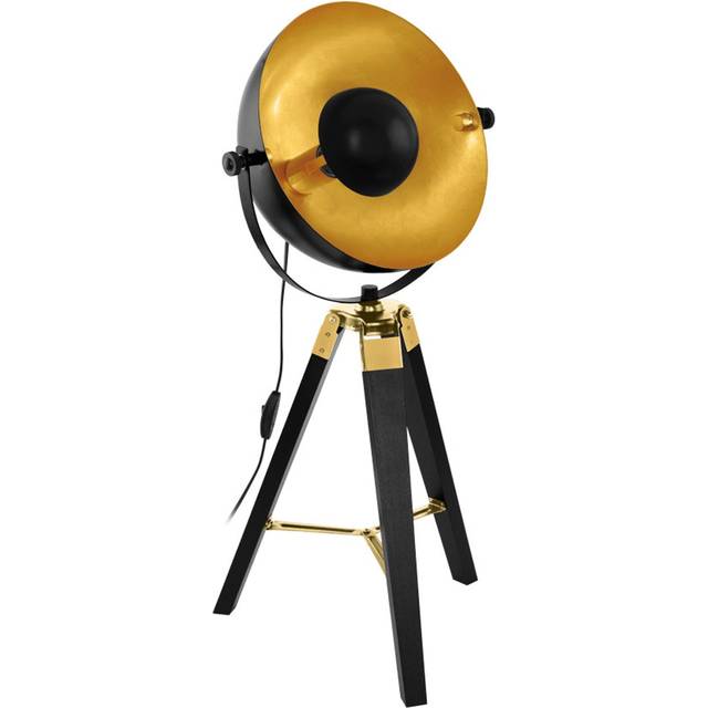 EGLO Covaleda Table Lamp - Black - 73.5 x 38 x 73.5cm